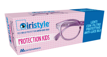 OCCHIALE DA LETTURA PREMONTATO IRISTYLE PROTECTION KIDS PURPLE - Farmamood