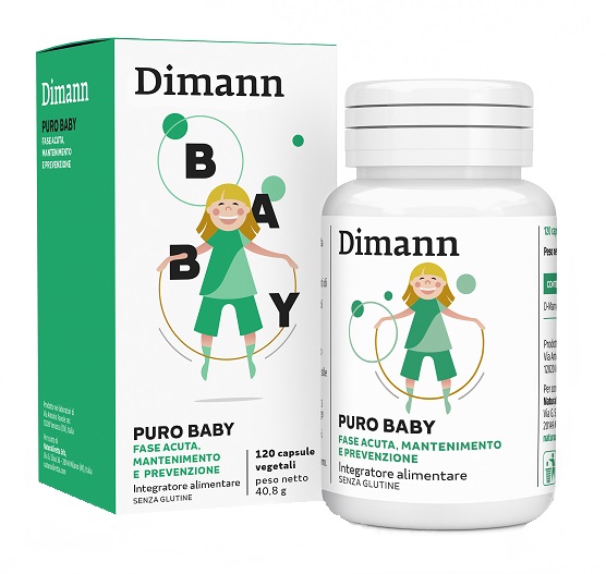 DIMANN PURO BABY 120 CAPSULE - Farmamood