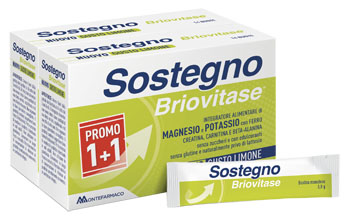 BRIOVITASE SOSTEGNO LIMONE BIPACK 24 BUSTE - Farmamood