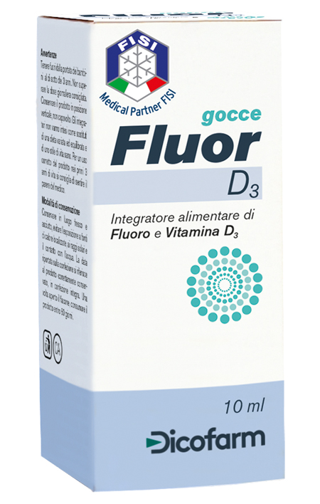 FLUOR D3 GOCCE 10 ML - Farmamood