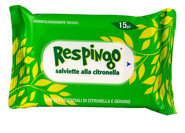 RESPINGO SALVIETTE CITRONELLA 15 PEZZI - Farmamood