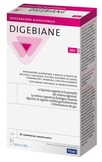 DIGEBIANE RFX 20 COMPRESSE - Farmamood