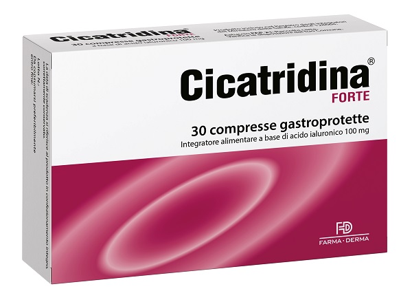 CICATRIDINA FORTE 30 COMPRESSE - Farmamood