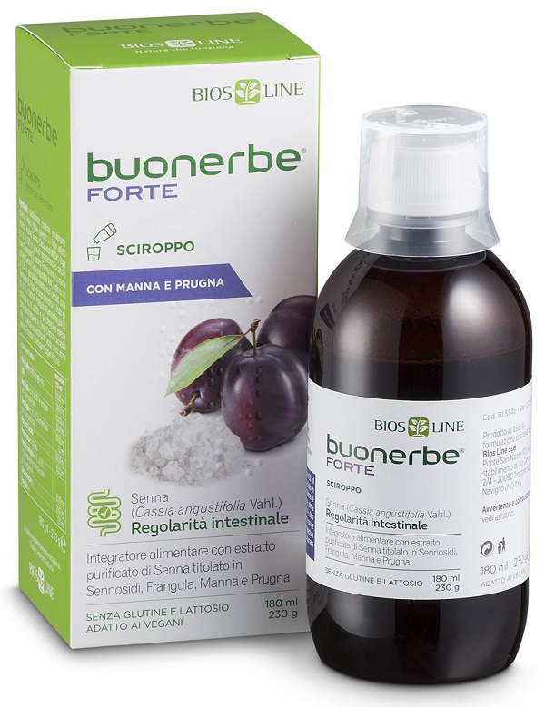 BUONERBE FORTE SCIROPPO 180 ML - Farmamood