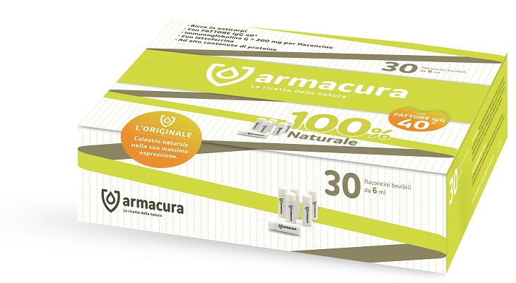 ARMACURA COLOSTRO 100% 30 FLACONCINI BEVIBILI - Farmamood