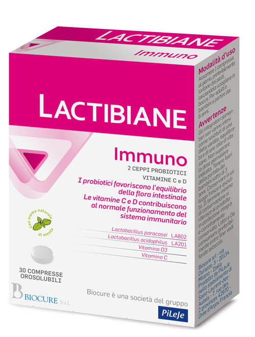 LACTIBIANE IMMUNO 30 COMPRESSE - Farmamood