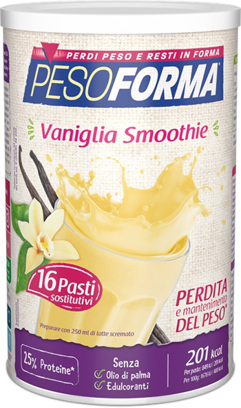 PESOFORMA VANIGLIA SMOOTHIE 436 G - Farmamood
