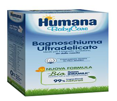 HUMANA BABY CARE BAGNOSCHIUMA 200 ML - Farmamood