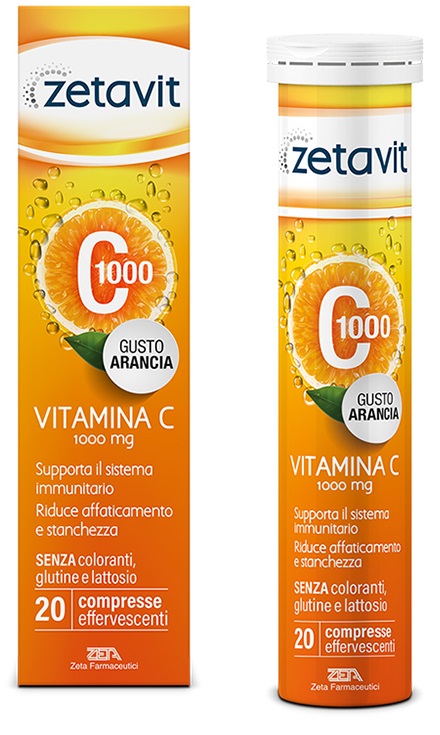 ZETAVIT C1000 20 COMPRESSE EFFERVESCENTI - Farmamood