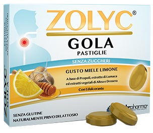ZOLYC GOLA MIELE/LIMONE SENZA ZUCCHERI 36 PASTIGLIE - Farmamood