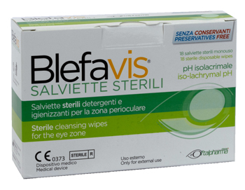BLEFAVIS SALVIETTE STERILI 18 PEZZI - Farmamood