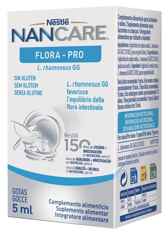 NANCARE FLORA PRO GOCCE 5 ML - Farmamood