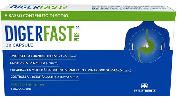DIGERFAST PLUS 30 CAPSULE - Farmamood