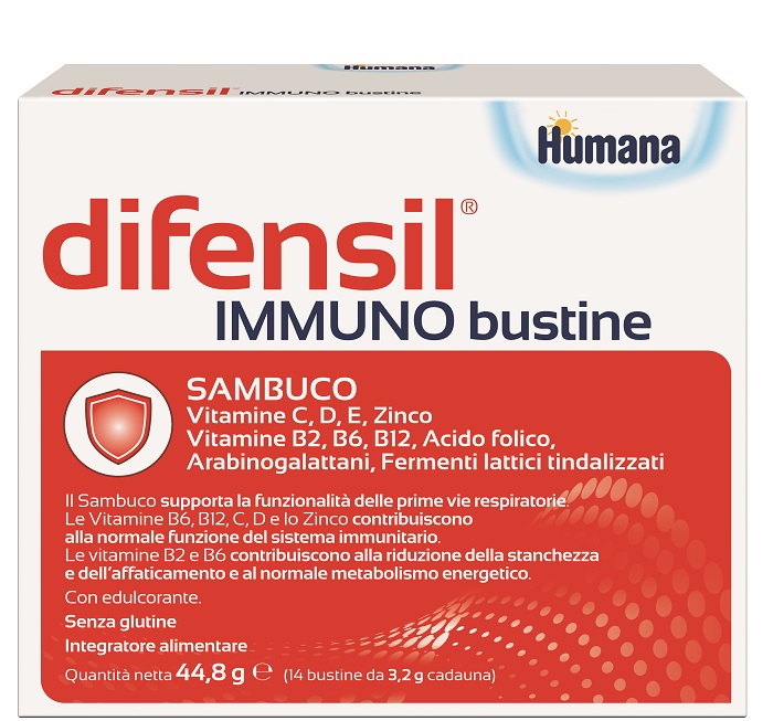 DIFENSIL IMMUNO BUSTINE 14 BUSTINE - Farmamood