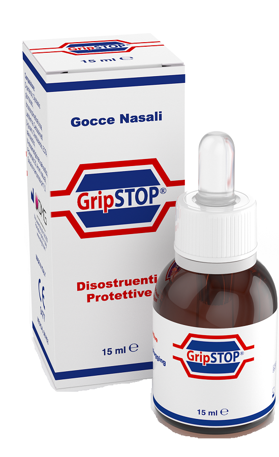 GOCCE NASALI GRIP STOP 15 ML - Farmamood