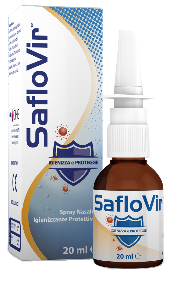 SAFLOVIR SPRAY NASALE IGIENIZZANTE PROTETTIVO 20 ML - Farmamood