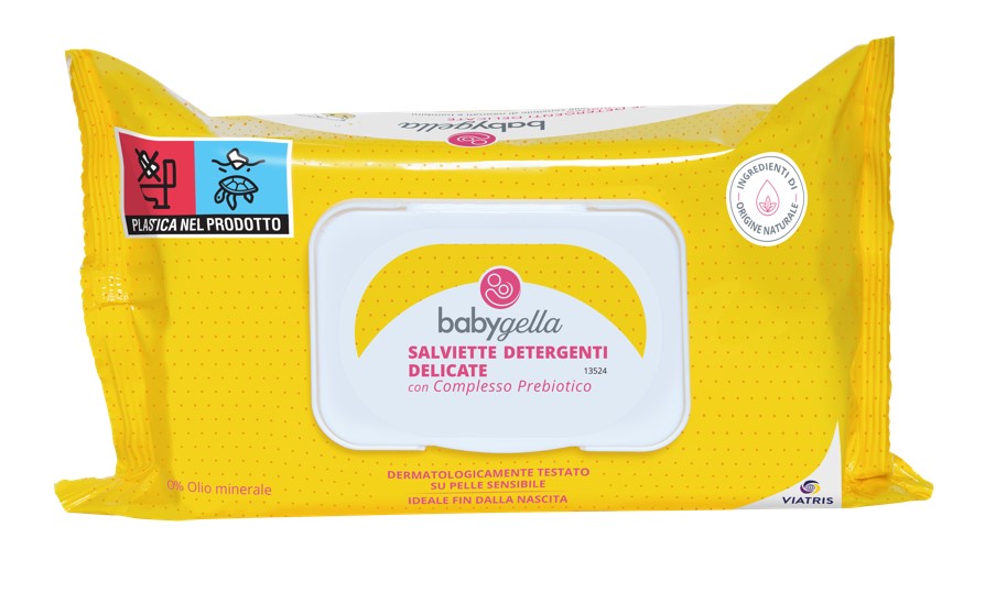 BABYGELLA PREBIOTIC SALVIETTINE 72 PEZZI - Farmamood