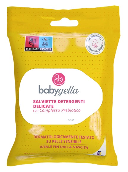 BABYGELLA PREBIOTIC SALVIETTINE 15 PEZZI - Farmamood