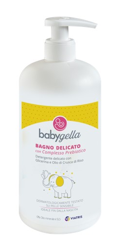 BABYGELLA PREBIOTIC BAGNO DELICATO 250 ML - Farmamood