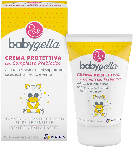 BABYGELLA PREBIOTIC CREMA PROTETTIVA VISO E MANI 50 ML - Farmamood