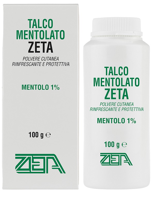 TALCO MENTOLATO ZETA 100 G - Farmamood