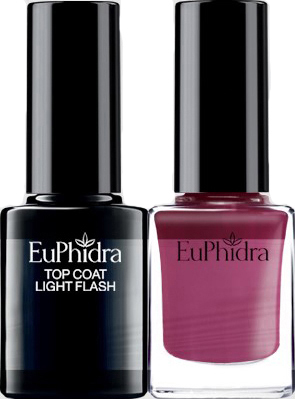 EUPHIDRA SMALTO SEMIPERM+TOP COAT LIGHT PROTETTIVO SP02 10 ML - Farmamood