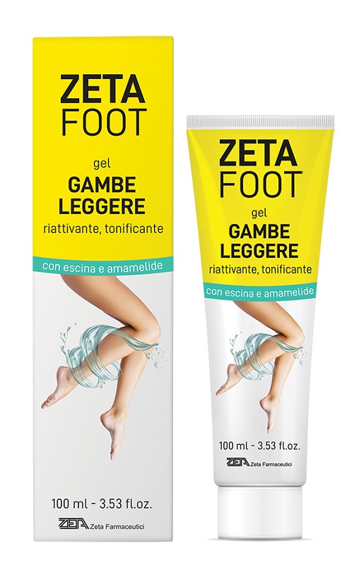 ZETAFOOT GEL GAMBE LEGGERE 100 ML - Farmamood
