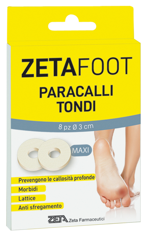 ZETAFOOT PARACALLO GRANDE TONDO LATTICE 8 PEZZI - Farmamood