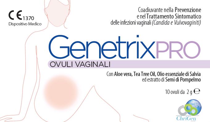 GENETRIX PRO 10 OVULI VAGINALI 2 G - Farmamood