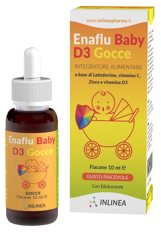 ENAFLU BABY D3 GOCCE 10 ML - Farmamood