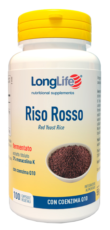 LONGLIFE RISO ROSSO 100 CAPSULE VEGETALI - Farmamood