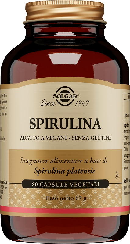 SPIRULINA 80 CAPSULE VEG - Farmamood