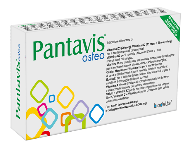PANTAVIS OSTEO 30 COMPRESSE - Farmamood