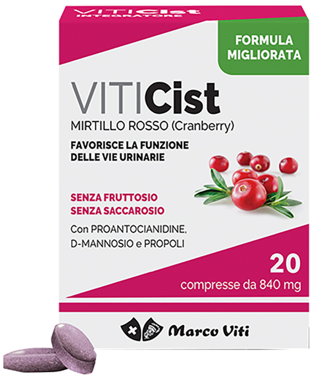 VITICIST MIRTILLO 20 COMPRESSE RIVESTITE - Farmamood