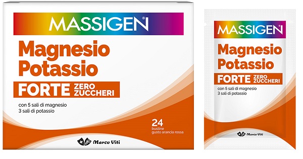 MAGNESIO POTASSIO FORTE ZERO ZUCCHERO 24 BUSTINE - Farmamood