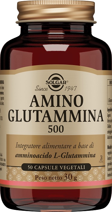 AMINO GLUTAMMINA 500 50 CAPSULE VEGETALI - Farmamood