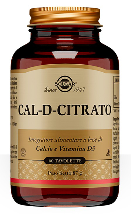 CAL D CITRATO 60 TAVOLETTE - Farmamood