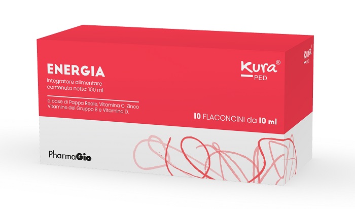 KURA PED ENERGIA 10 FLACONCINI X 10 ML - Farmamood