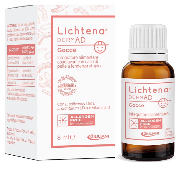 LICHTENA DERMAD GOCCE 8 ML - Farmamood