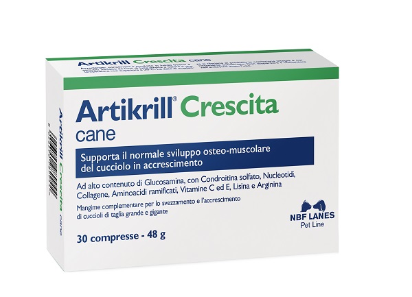 ARTIKRILL CRESCITA 30 COMPRESSE - Farmamood