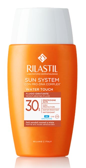 RILASTIL SUN SYSTEM WATER TOUCH FLUIDO SPF30 50 ML - Farmamood