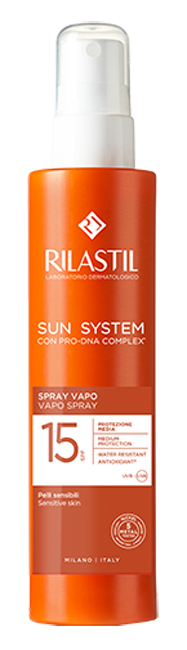 RILASTIL SUN SYSTEM SPRAY VAPO SPF15 200 ML - Farmamood