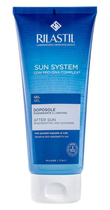 RILASTIL SUN SYSTEM GEL DOPOSOLE 200 ML - Farmamood