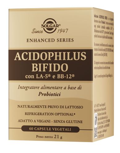 ACIDOPHILUS BIFIDO 60 CAPSULE VEGETALI - Farmamood