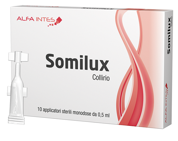 SOMILUX COLLIRIO 10 APPLICATORI STERILI MONODOSE DA 0,5 ML - Farmamood