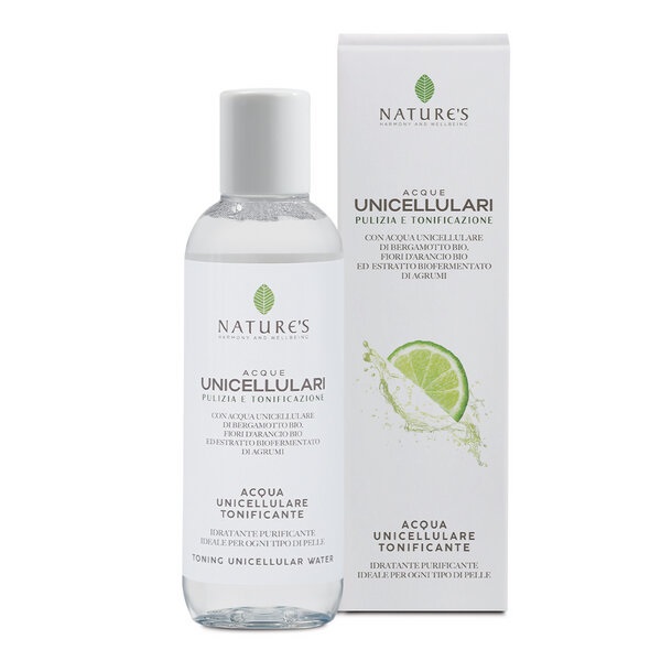 ACQUE UNICELLULARI ACQUA UNICELLULARE TONIFICANTE 200 ML NATURE'S - Farmamood
