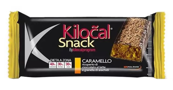 KILOCAL BARRETTA SNACK CARAMELLO 33 G - Farmamood