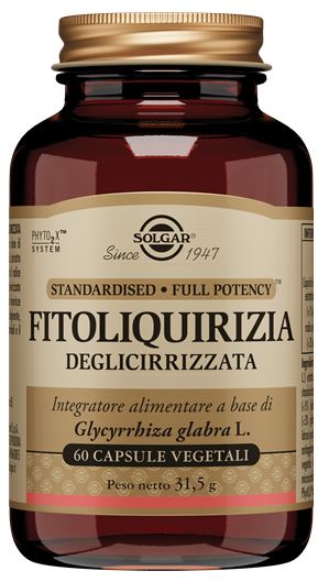 FITOLIQUIRIZIA DEGLICIRIZZATA 60 CAPSULE VEGETALI - Farmamood