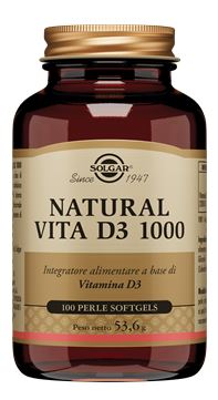 NATURAL VITA D3 1000 100 PERLE SOFTGEL - Farmamood