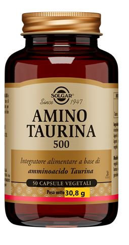 AMINO TAURINA 500 50 CAPSULE VEGETALI - Farmamood